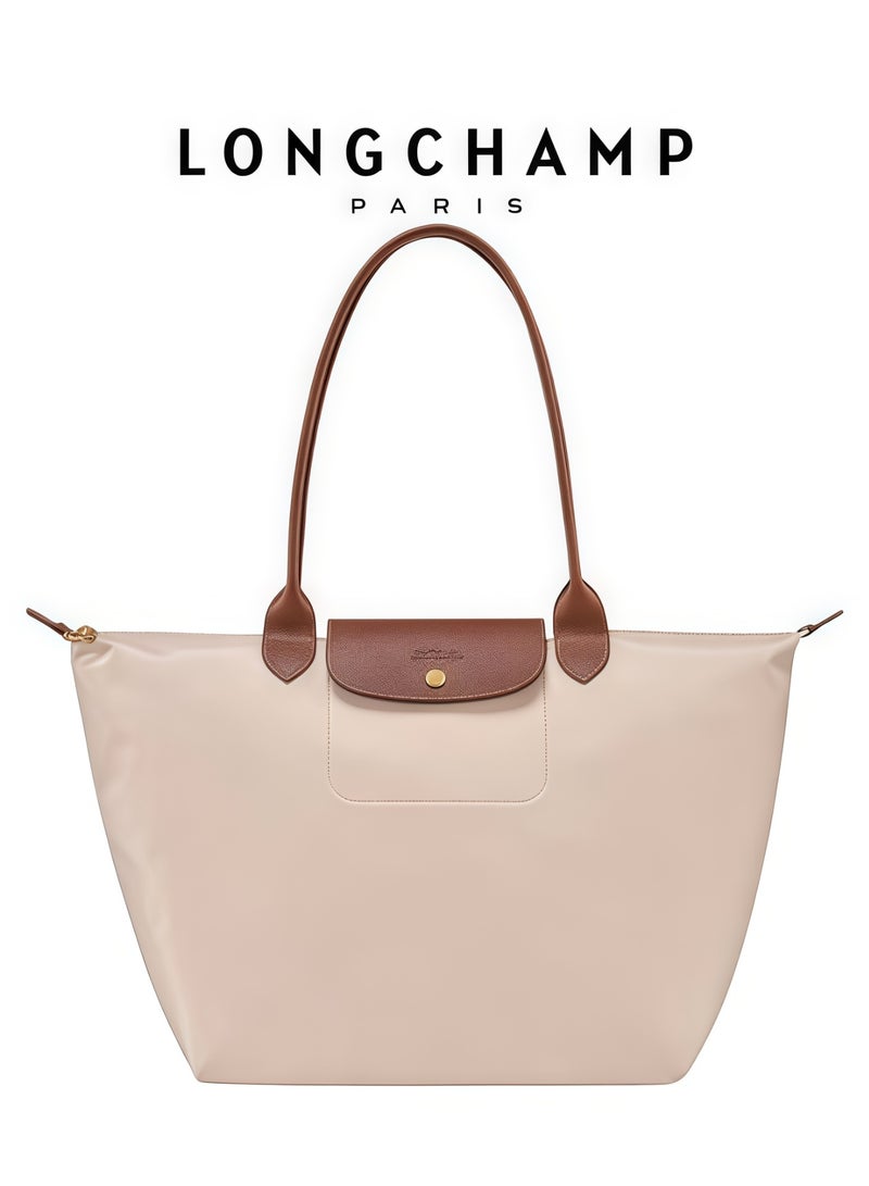 Longchamp Medium Tote Bag for Women, Foldable Bag With Zipper Shoulder Bag, Handbag for Travel, Work - Image 1